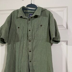 Patagonia Green Textured Shirt